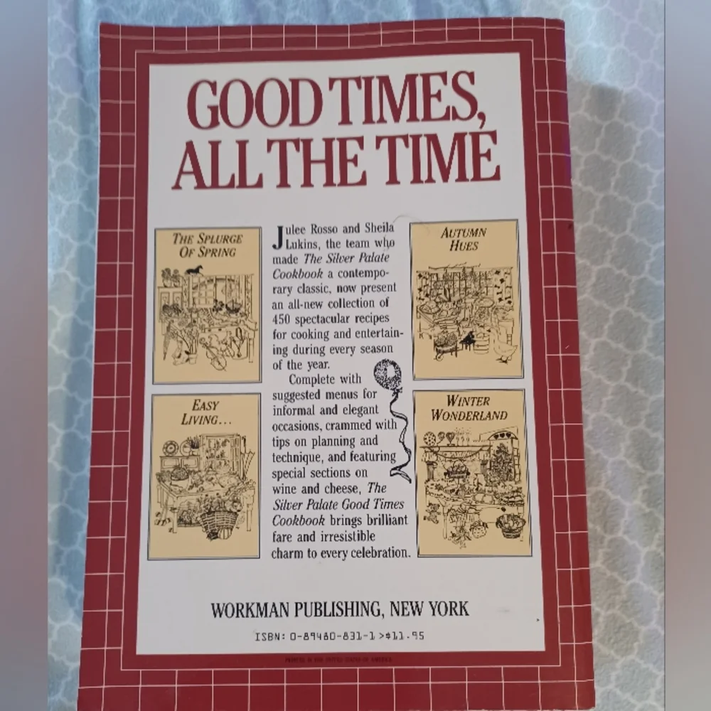 The Silver Palate Good Times Cookbook softcover